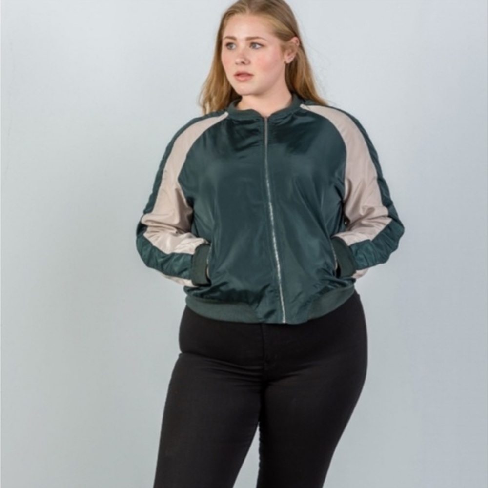 Bomber Jacket Plus Size Unisex